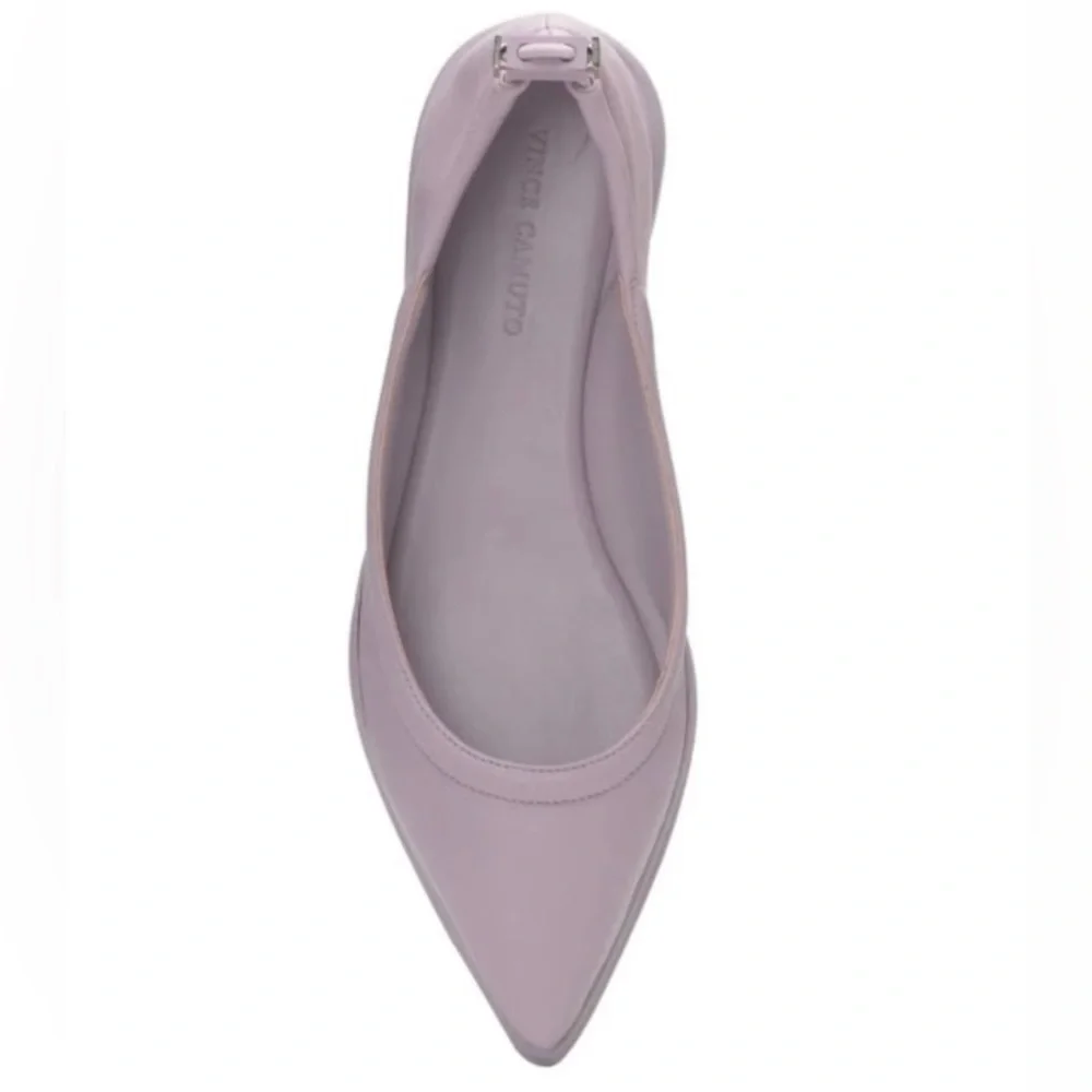 Vince Camuto Bendreta Flat VC-Bendreta lavender haze baby sheep NWT size 8